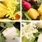 22-Inch Easter Tulip Wreath for Front Door – Pink, White & Yellow Spring Wreath with Eucalyptus for Indoor & Outdoor Porch, Wall, and Home Décor